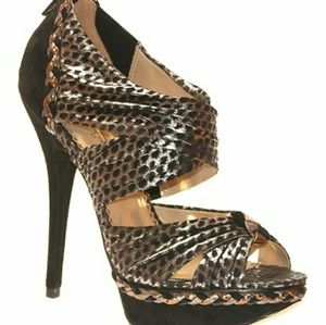 Poetic License leather high heel sandals